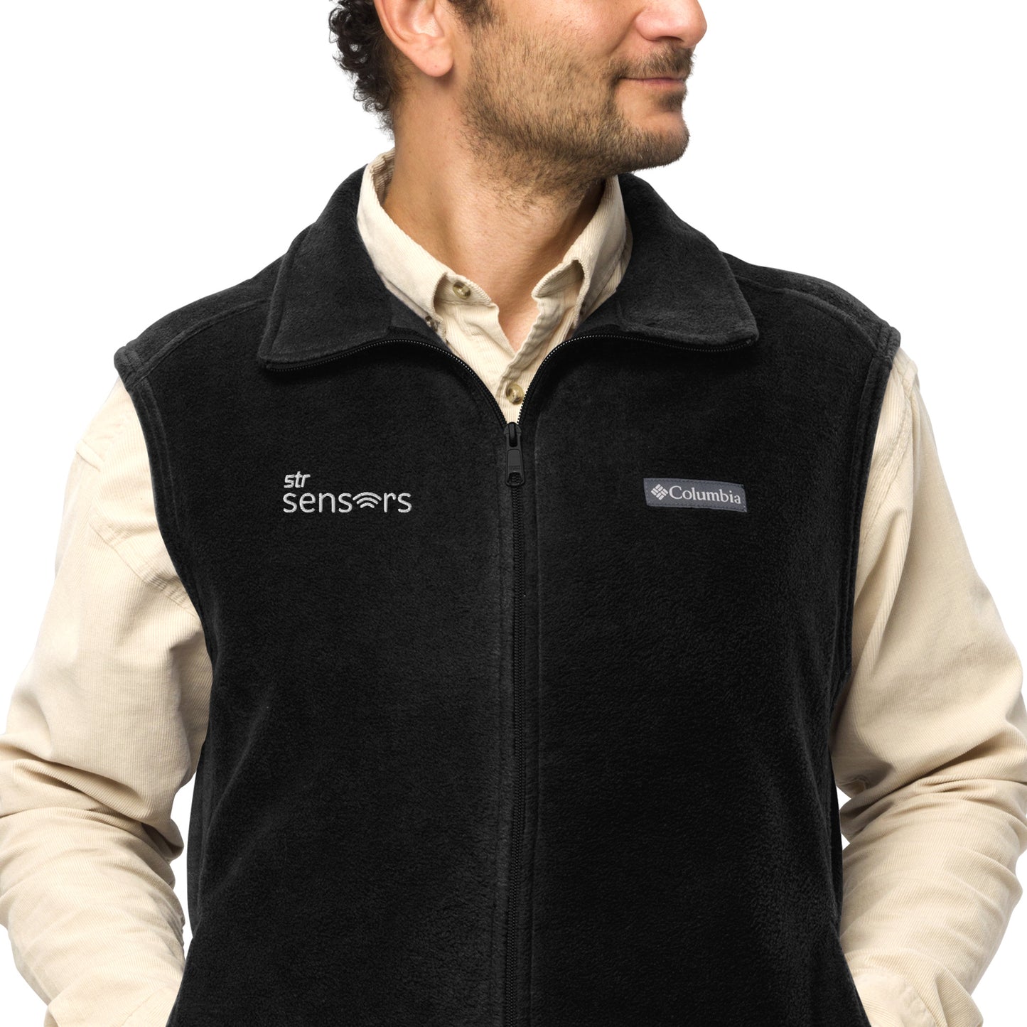 Columbia | Men’s fleece vest (embroidered) - Sensors