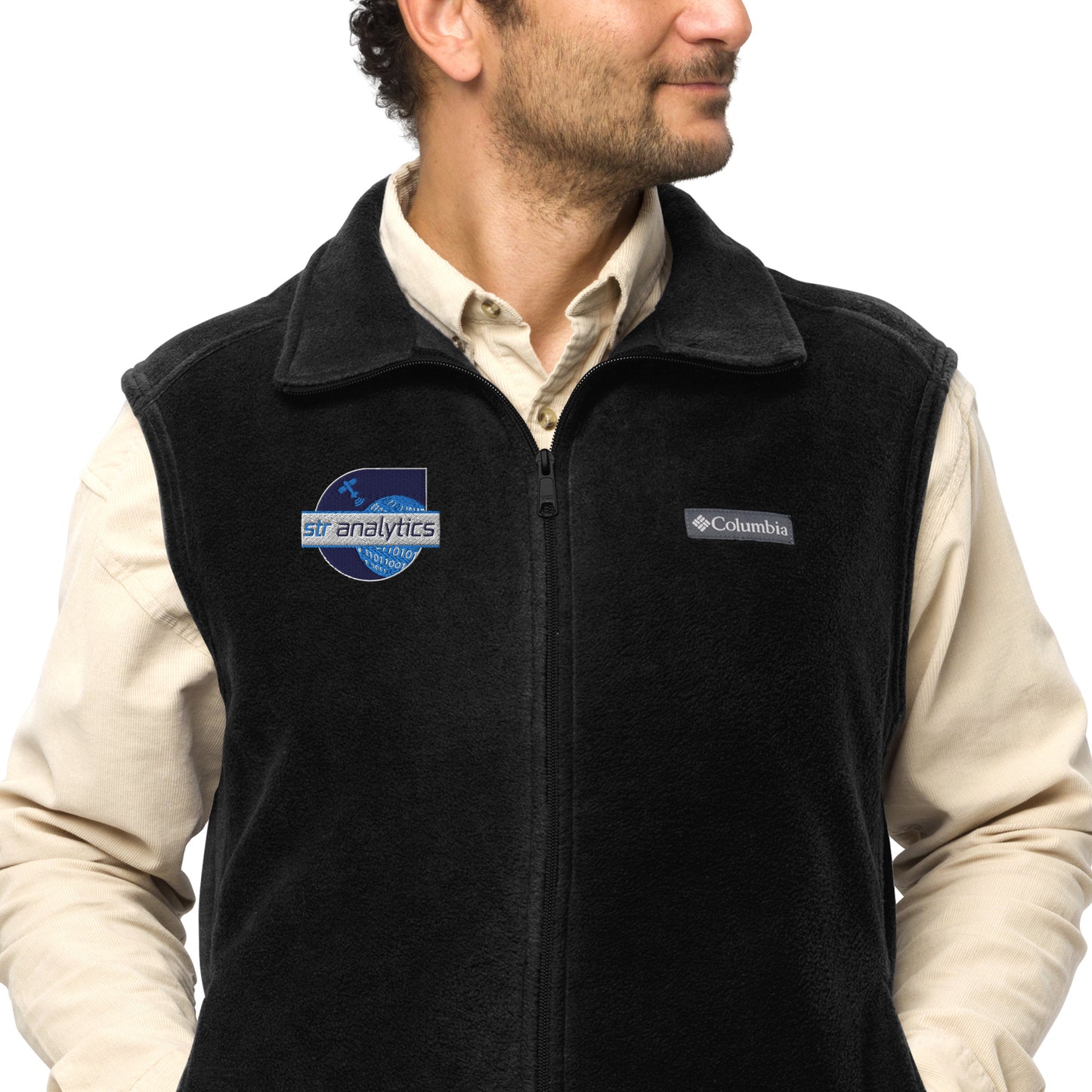 Columbia | Men’s fleece vest (embroidered) - Analytics