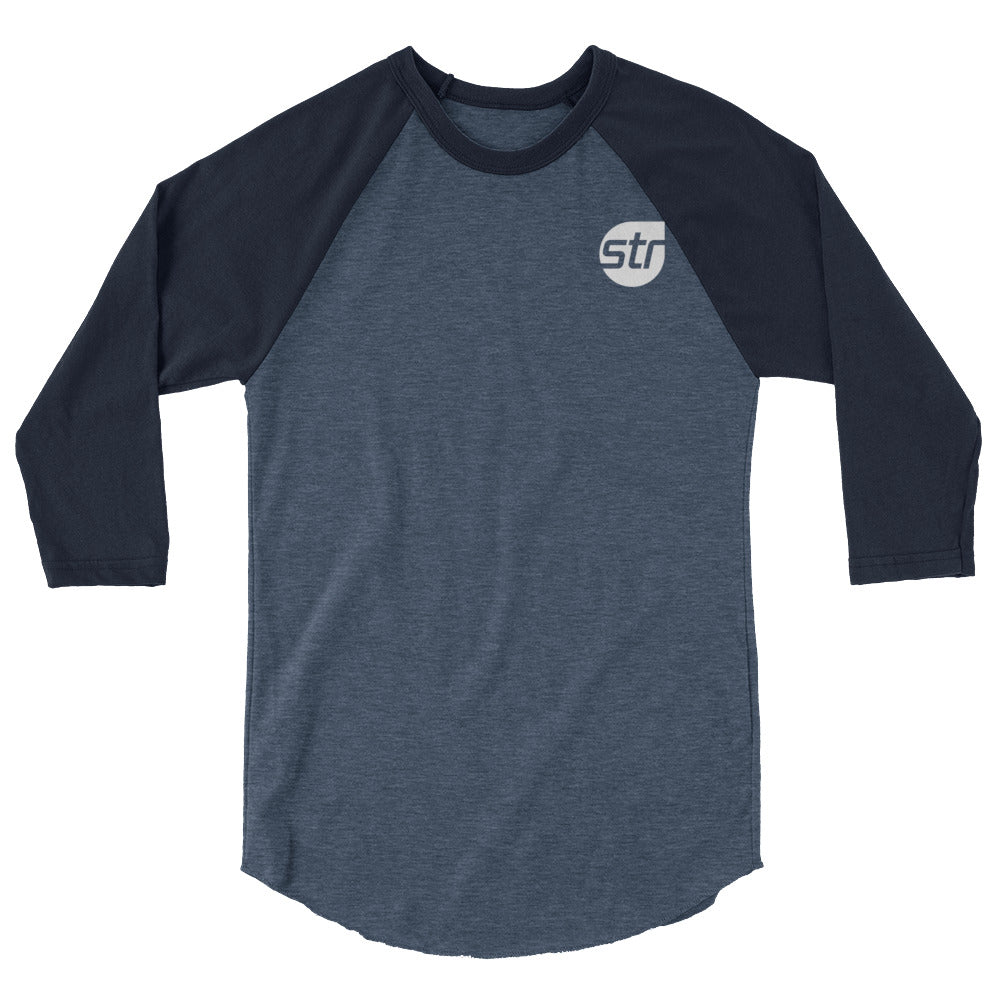 3/4 sleeve raglan shirt