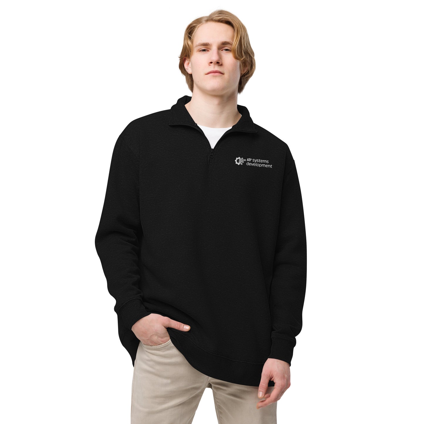 Cotton Heritage | Unisex fleece pullover (embroidered) - SDD