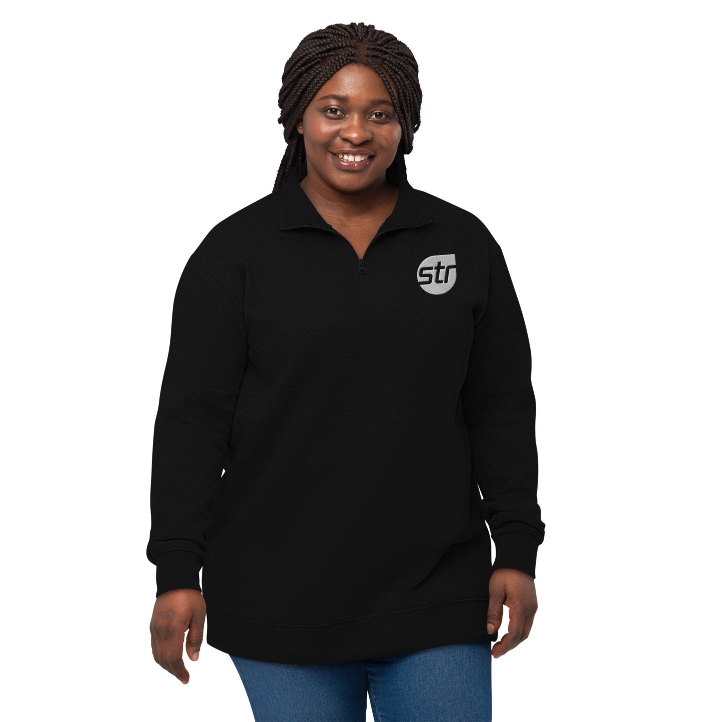 Cotton Heritage | Unisex fleece pullover (embroidered) - STR