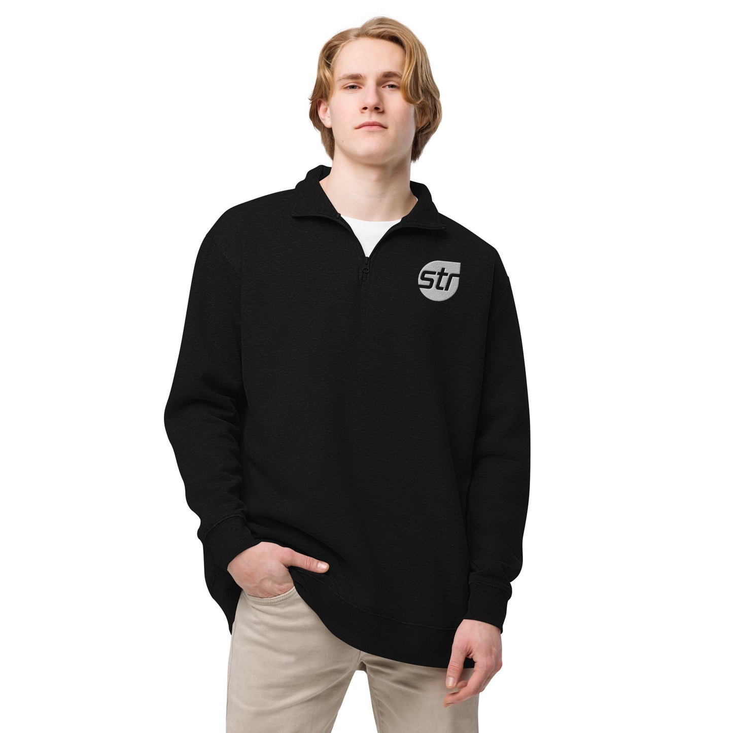 Cotton Heritage | Unisex fleece pullover (embroidered) - STR