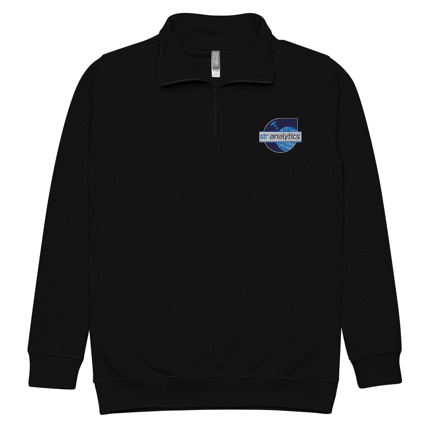 Cotton Heritage | Unisex fleece pullover (embroidered) - Analytics