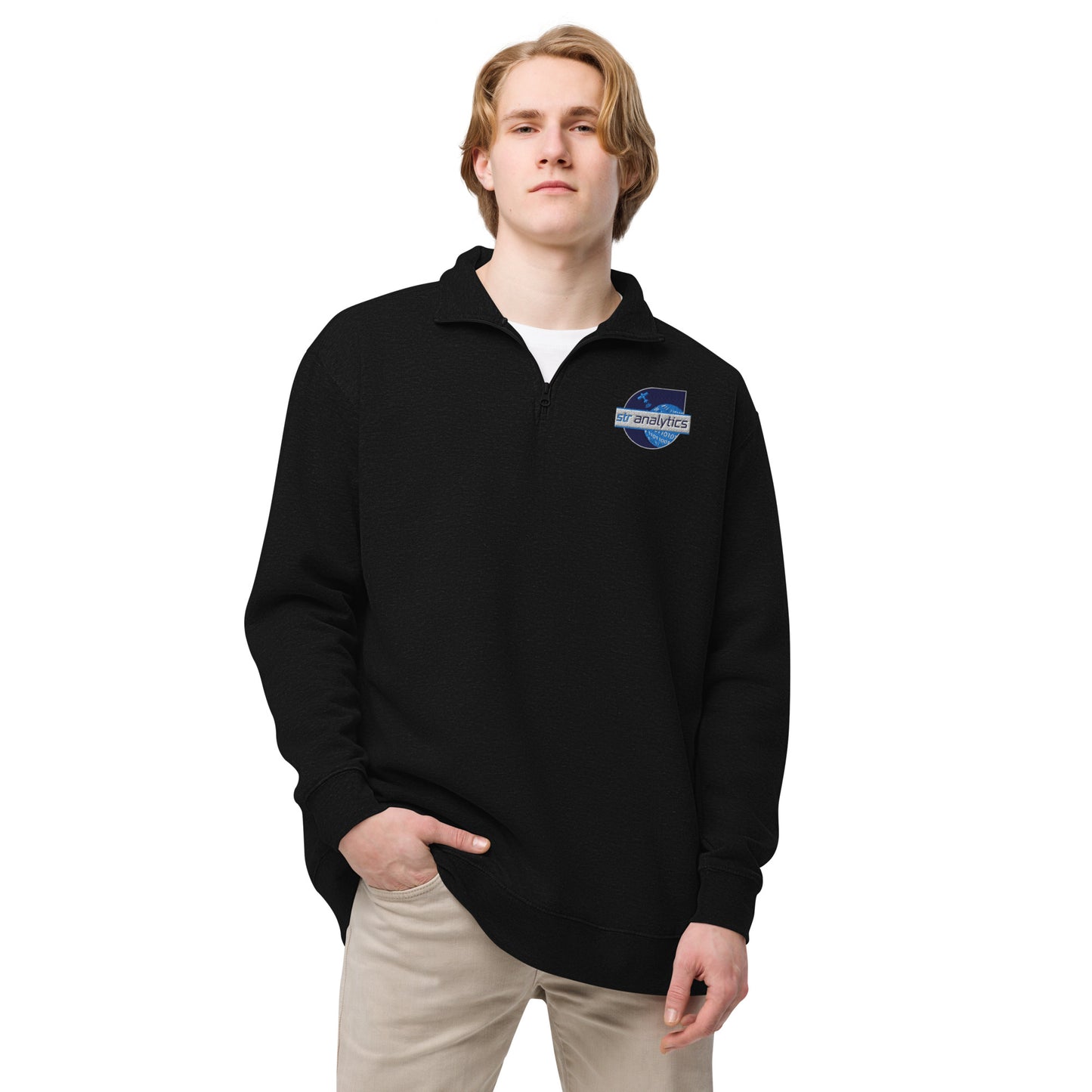 Cotton Heritage | Unisex fleece pullover (embroidered) - Analytics