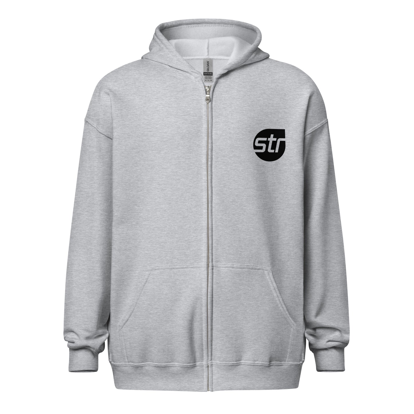 Unisex Classic Zip-up Hoodie - STR