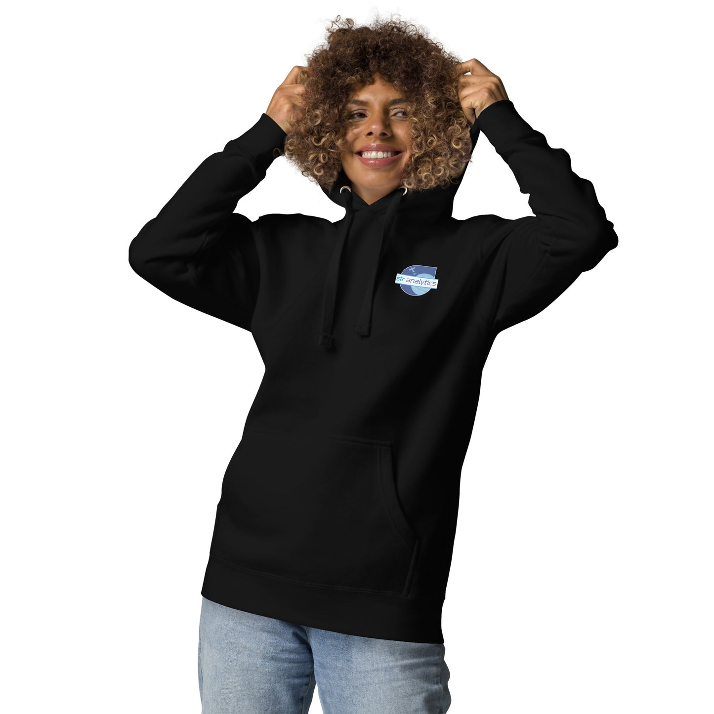 Unisex Premium Hoodie (fitted cut) - Analytics