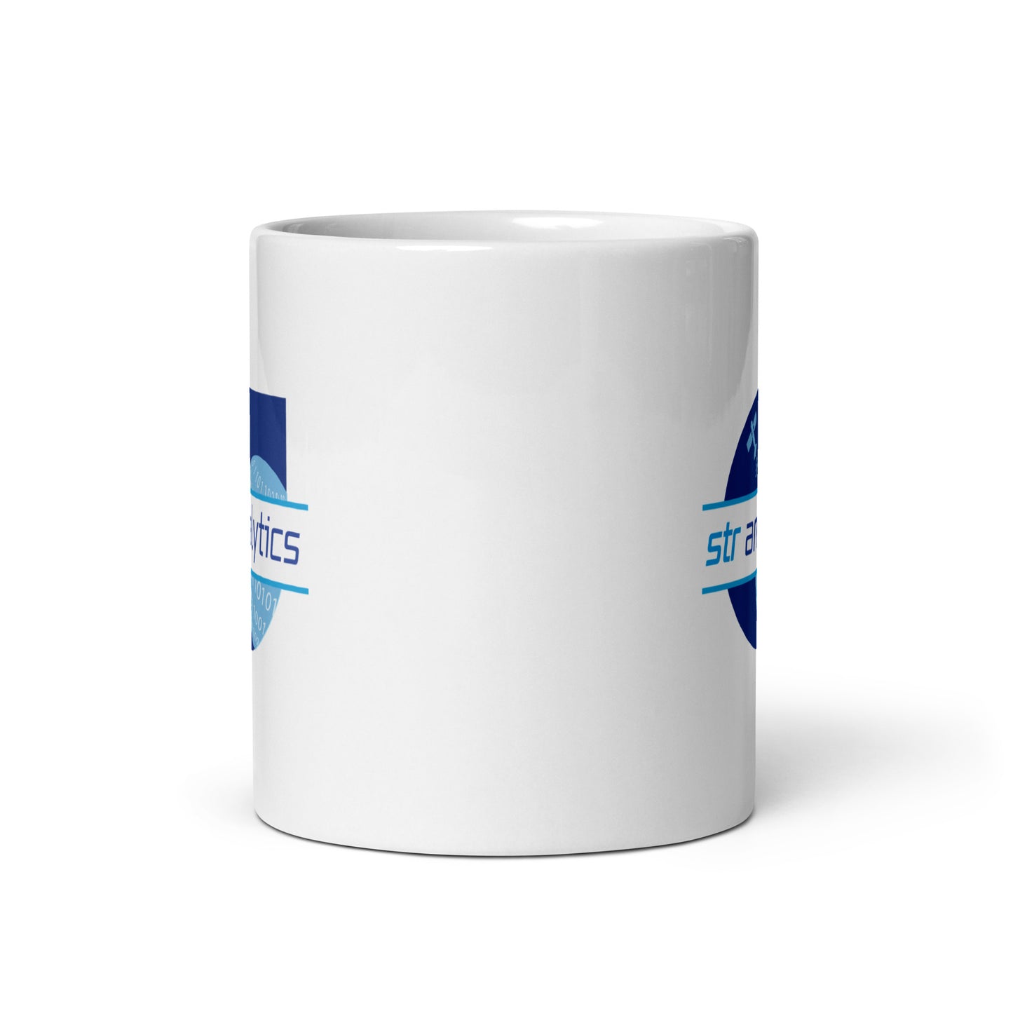 White glossy mug - Analytics