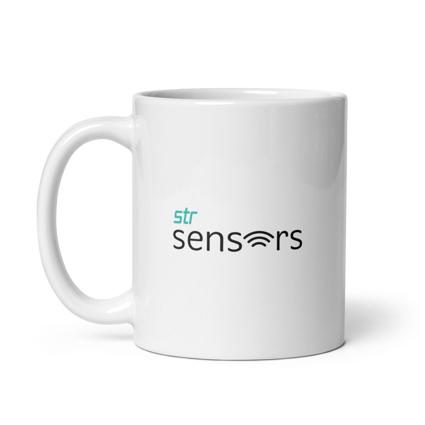 White glossy mug - Sensors