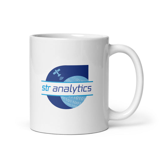 White glossy mug - Analytics