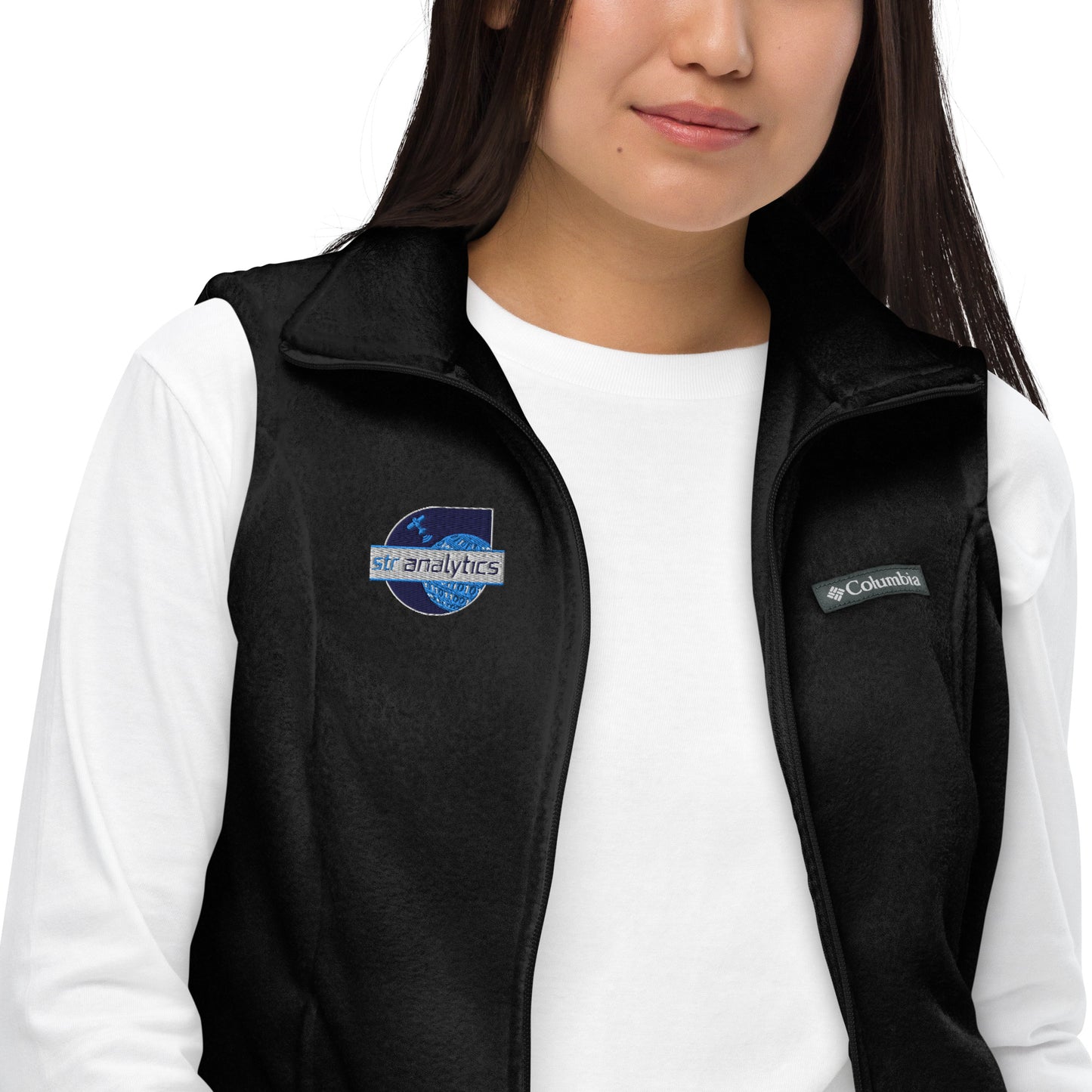 Columbia | Women’s fleece vest (embroidered) - Analytics